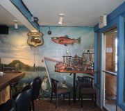 Reception area of Shucker’s Oyster Bar